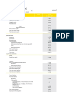 Balance Sheet: Amts in Rs.'000