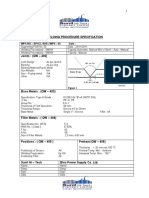 Welding Procedure Specification: Wps No.: Bpscl/Shel/Wps - 05 Date