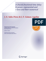 Variable-Order Fractal-Fractional Time Delay Equations With Power, Exponential and Mittag-Leffler Laws and Their Numerical Solutions