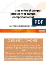 Diferencias Entre El Campo Jurídico y El Campo Comportamental PDF