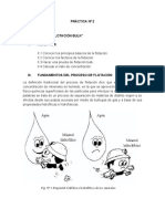 Práctica #2 Flotacion Bulk Proces Ii