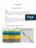 Plan de Auditoria