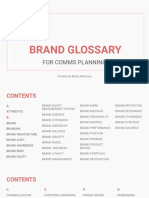 Brand Glossary