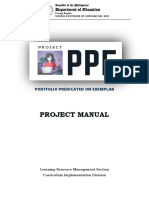 Project Manual: Department of Education