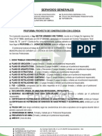 Proforma Proyecto de Construcción Con Licencia PDF