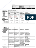 B. PIVOT 4A Lesson Exemplar Format For Grades 1-10: Monday Tuesday Wednesday Thursday Friday