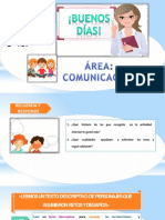 Leemos Textos Descriptivos de Personas Que Asumieron Retos Día 3 Semana 11 PDF