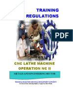 CNC Lathe Machine Operation NC II