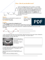 Activity 4 - Anatomy of A Wave - How Do You Describe Waves?: Background