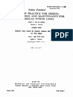 Code of Practice For Design, Installation and Maintenancefor Overhead Power Lines