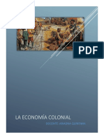 La Economía Durante La Colonización de Guatemala