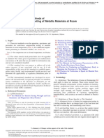 Compression Testing of Metallic Materials at Room Temperature