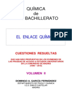 Química de 2º de Bachillerato El Enlace Químico