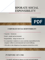 Corporate Social Responsibility