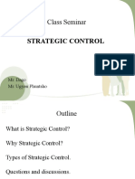 Class Seminar: Strategic Control