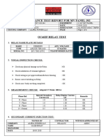 J02 - TRF 1 Oc-Ef & Sbef Relay Test