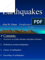 Earthquakes