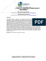 Costs Analysis of Constructions Heavy Eq PDF