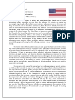 Committee: Security Council Country: The United States of America Topic: Terrorism and Guerrilla Warfare Delegate: Renzo Leonardo Valencia Cornejo