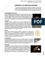 Aportes Cientificos A Lo Largo de La Historia: Descubrimiento Del Fuego