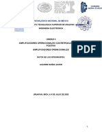 Efectos Sobre La Retroalimentacion Positiva Amplificadores Operacionales