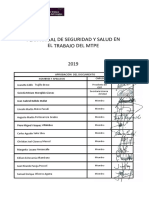 002 Plan Anual de Seguridad y Salud en El Trabajo - Mtpe - 2019