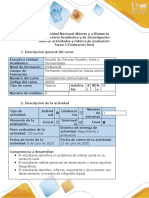 Guia de Actividades y Rúbrica de Evaluación-Tarea 5-Evaluación Final COMPETENCIA