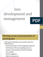 Plantation Development and Management