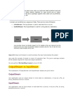 Outputstream Vs Inputstream