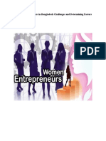 Women Entrepreneurs in Bangladesh Challenges and Determining Factors