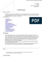 A TCP/IP Tutorial: The Next Section Is An Overview of TCP/IP, Followed by Detailed Descriptions of Individual Components