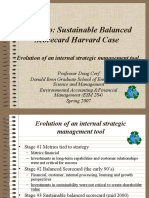 Amanco: Sustainable Balanced Scorecard Harvard Case: Evolution of An Internal Strategic Management Tool