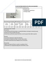 Safe Work Procedure Template 