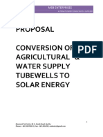 PROPOSAL Solar Tubewell