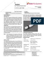 Kidde Engineered Fire Suppression System: Supervisory Pressure Switch, 1-1/2", 2", and 3" Valve