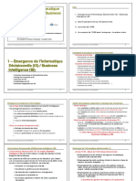 Chapitre 1 Introduction À L Informatique Décisionnelle Et À La BI PDF