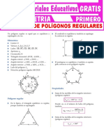 Problemas de Polígonos Regulares para Primer Grado de Secundaria