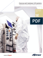 Cleanroom and Containment LED Luminaires: Engineered To Protect People, Products and Processes