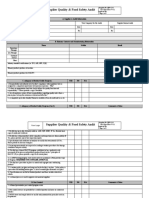 Supplier Quality & Food Safety Audit: Your Logo
