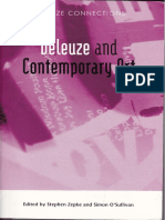 Deleuze and Contemporay Art