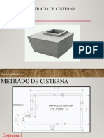 Metrado de Cisterna