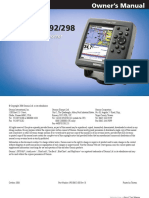 Gpsmap 292-298 Owners Manual