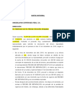 Carta Notarial Pago Indebido