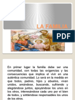 La Familia. Catequesis