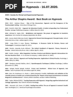 Best Books On Hypnosis 2020