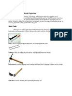 Farm Tools in Horticultural Operation