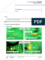 Jenbacher: 1. Tips: 1 2. Location of Transport Safety Pegs: - 1