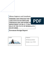 PAVEMENT DESIGN REPORT (Tura Dalu CS)