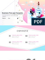 Business Plan PPT Template: Reporter: Time