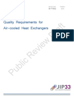 Quality Requirements For Air-Cooled Heat Exchangers: October